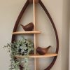 Raindrop Wall Shelf