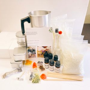 Candle Making Kit Supplies, Soy Wax DIY Candle Craft Tools for Adults and Kids,  Melting Pot, Soy Wax, Rich Scents, Dyes, Wicks, Tins n more